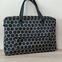 Torba na laptop z kieszenią - plastry miodu