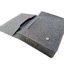 Duża Torba Na Laptopa 15'6" - teczka szara