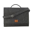 Duża Torba Na Laptopa 15'6" - teczka grafit
