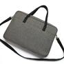 Torebki Niezwykle handmade laptop elegancka torba na wykonana z tkaniny wełnianej tkanej nowoczesna