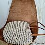 Boho Weave Bag z podszewką - pleciona beżowa torba na ramię