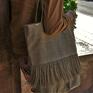 bag shopper boho len