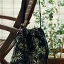 torebka na ramię na prezent tropikalny mini worek