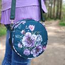 Round Bag - kwiaty