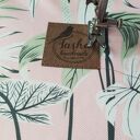 Torebka MINI wodoodporna - Pastelove Liście - NA ZAMÓWIENIE