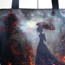 Listonoszka szopperka nadruk z dziewczyną