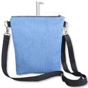 Listonoszka jeans sztruks