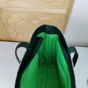 Torebka damska shopperka z kosmetyczką torebka miejska na ramę - pejzaż