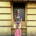 Torba Mr. M Pop pudrowy róż - uszy skóra naturalna