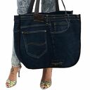 Duża torba Upcykling JEANS 40 Lee od majunto