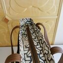 Pojemna torebka shopper handmade z kosmetyczką i portfelikiem