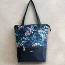 Torebka shopperka z kieszenią NOCNY OGRÓD