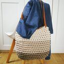 Torba ze sznurka bawełnianego na ramię " Boho Weave BAG"