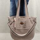 1. 💗 Pastelowy Róż - Duża Torba na Co Dzień | Pojemna, Funkcjonalna, z Kieszeniami