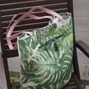 Worek - Monstera na ramię - torebka shopperka XL handmade