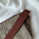 Damska nerko-torebka na ramię - saszetka cross handmade do pracy i na rower