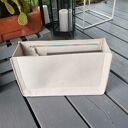 Organizer z filcu - JASNY BEŻ wkład do torebki