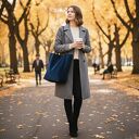 Torebka na ramię Eva Navy TS05