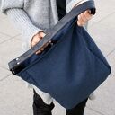 na ramię torebka hobo iks plecionka granat