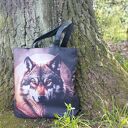 Torba shopper Wilki i Księżyc - kolekcja Matka Natura