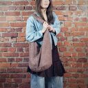 Boogi Bag różowa torba hobo w stylu boho