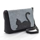 Listonoszka z kotem, torebka z kotkiem, pomysł na prezent dla kociary