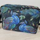 Single Bag - pawie - elegancka torebka na ramię handmade