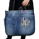 Duża torba Upcykling JEANS 73 od majunto