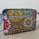 Single Bag - kolorowa torebka na ramię w heksagony