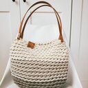 Torba ze sznurka bawełnianego na ramię " Boho Weave BAG"