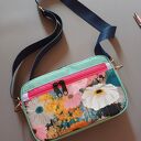 Saszetka na telefon na ramię w kwiaty - Catoo accessories (wodoodporna)
