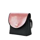 Torebka na ramię Puro 736 Pink Vintage z wymiennymi klapkami Farbotka