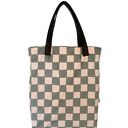 Torba Mr. M Pixel khaki - uszy skóra naturalna