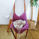 Torba z wodoodpornego sznurka poliestrowego idealna na jesień - "Tulip Bag"