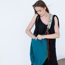 Kolorowa lniana torbo boho