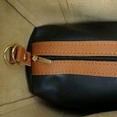 MANZANA duża torba klasyczna 2w1 karmelowa