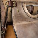 brązowa skórzana torebka od ladybuq szykowna torba na lato idealna do biura na dokumenty