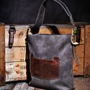 Torebka skórzana ręcznie robiona NavahoClothing