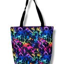 shopper wodoodporna duża torba na ramię damska torebka shopperka kolorowe