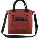 Chest crimson & black cats/strap
