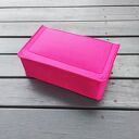 Organizer z filcu - różowy wkład do torebki