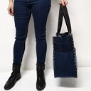Duża torba upcykling JEANS BIG STAR na ramię