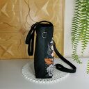 Kwiatowa torebka shopper handmade z kosmetyczką i portfelikiem