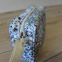 Handmade torebka na ramię Single Bag - beżowe heksagony