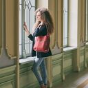 skórzana ręcznie wykonana torebka Mała Ladybuq podręczna torebka do pracy lub na zakupy od Ladybuq