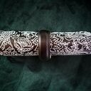 czarna artystyczna torebka z ekoskóry PAISLEY