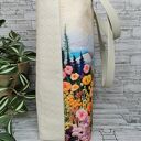 Pojemna handmade shopperka damska na ramię Pejzaż 4 - mieści A4