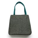 Shopper Bag Worek - tkanina dark grey i morski