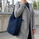 na ramię torebka vegan iks plecionka granat