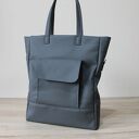 Shopper Bag - ciemny szary, stalowy